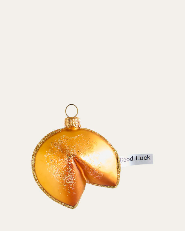 Fortune Cookie Christmas Ornament